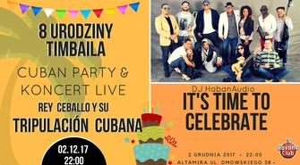 Kubańska fiesta i koncert Rey Ceballo i Tripulación Cubana w Piotrkowie!