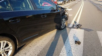  Zderzenie na skrzyżowaniu