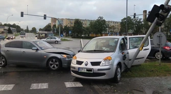 Kolizja na skrzyżowaniu Sikorskiego/Armii Krajowej