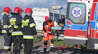 Szesnaście osób rannych w wypadku na DK 91!