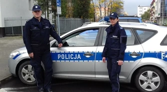 Zagrożenie na stacji benzynowej. Szybka reakcja dzielnicowych 