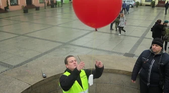 Jubileuszowy balon pofrunął w przestworza
