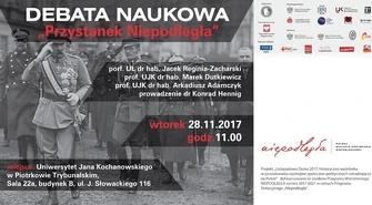 Debata naukowa &#8222;Przystanek niepodległa&#8221;