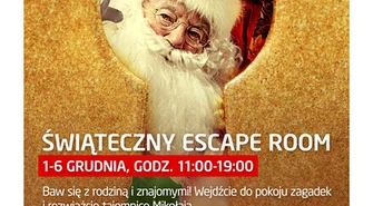 Odwiedź świąteczny Escape room w Focus Mall Piotrków Trybunalski