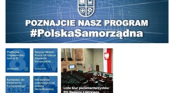&#8222;Aktualności&#8221; lokalnych polityków rok przed wyborami