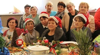 Wigilijne stoły w Gomulinie