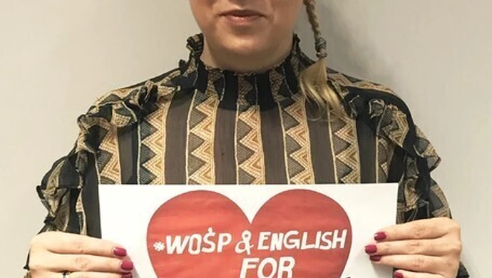 Zabawa z angielskim podczas WOŚP