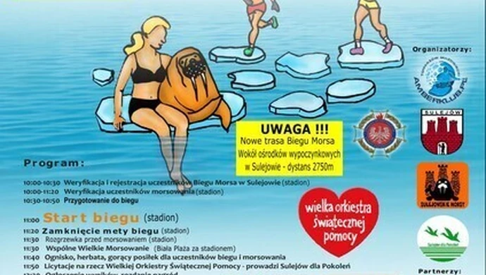 III Bieg Morsa i Wielkie Morsowanie przy akompaniamencie WOŚP