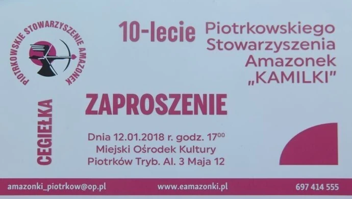 Jubileusz piotrkowskich Amazonek