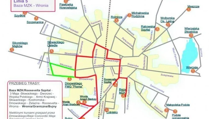 Dwa nowe przystanki i zmiany w rozkładzie jazdy MZK 