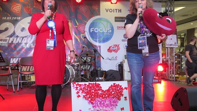 26. finał WOŚP w galerii Focus Mall i przed CH Echo