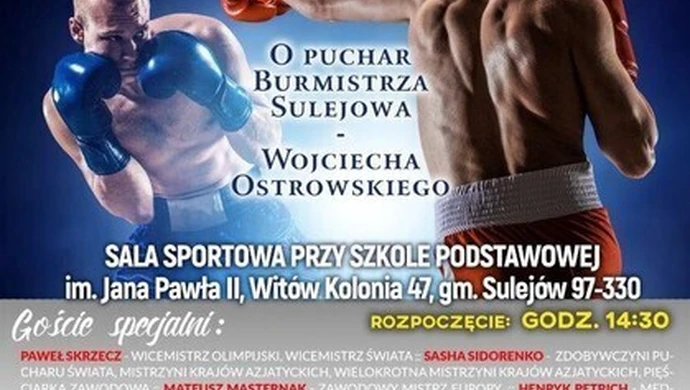 Międzynarodowa Gala Boksu Amatorskiego tym razem w Witowie Kolonii
