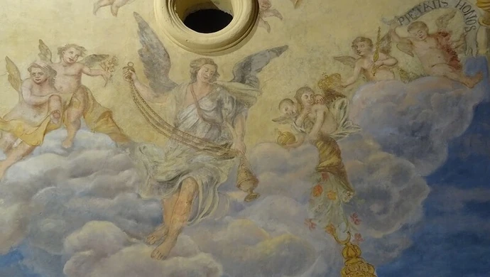 Zabytkowe malowidła u piotrkowskich Bernardynów