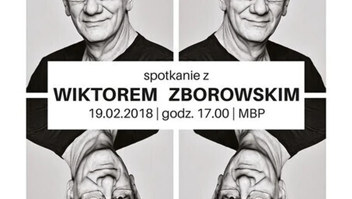 Spotkanie z Wiktorem Zborowskim w piotrkowskiej bibliotece
