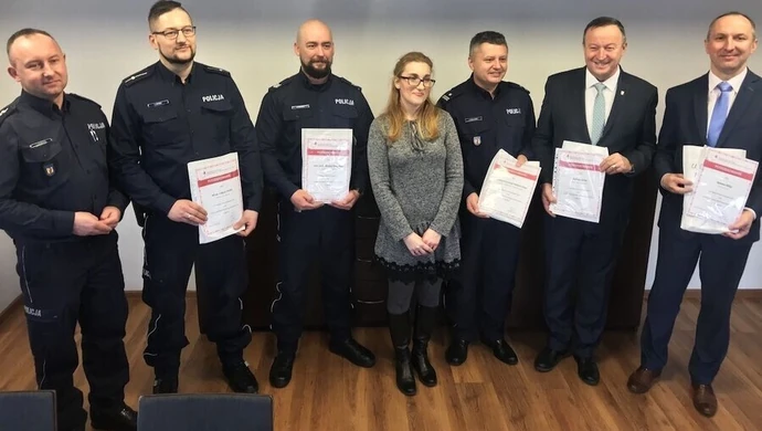 Burmistrz, wójt i policjanci nagrodzeni 