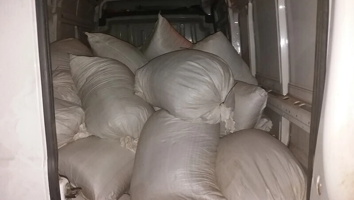 Nielegalna produkcja. 4 tony tytoniu za 3 mln