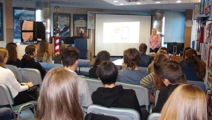 My journey with the USA. Spotkanie w American Corner w Łodzi