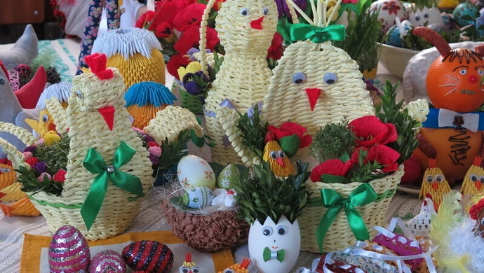 Koszyczek wielkanocny w Czarnocinie
