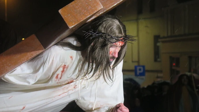 Misterium Pasyjne na ulicach miasta