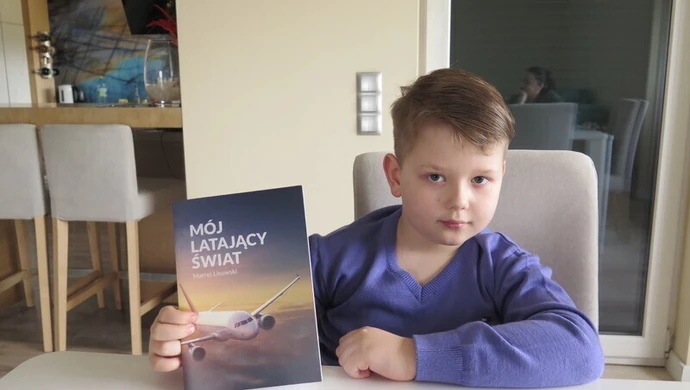 8-letni piotrkowianin napisał książkę