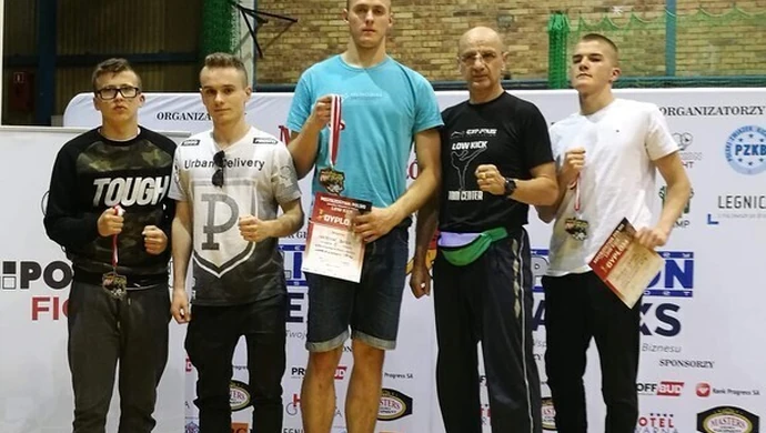 Kickbokserzy trzykrotnie na podium mistrzostw kraju