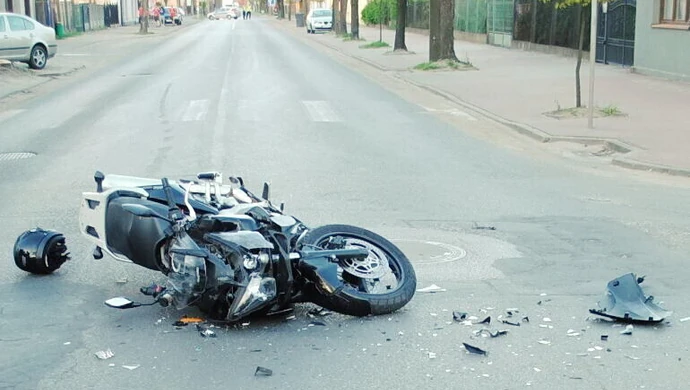 32-letni motocyklista zginął w wypadku 
