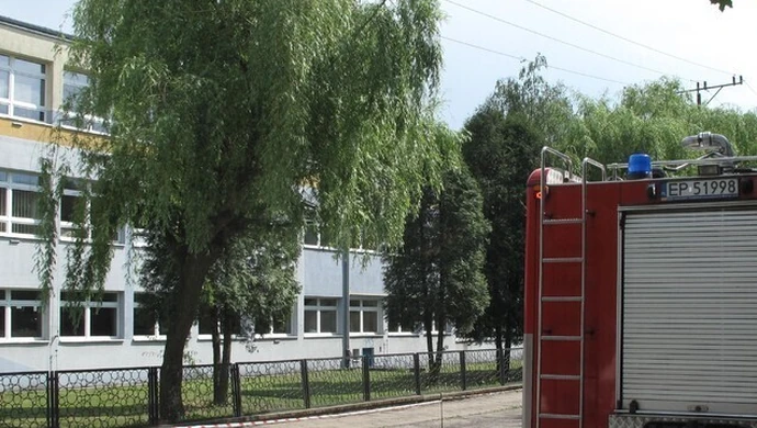 Drzewo powodem ewakuacji szkoły