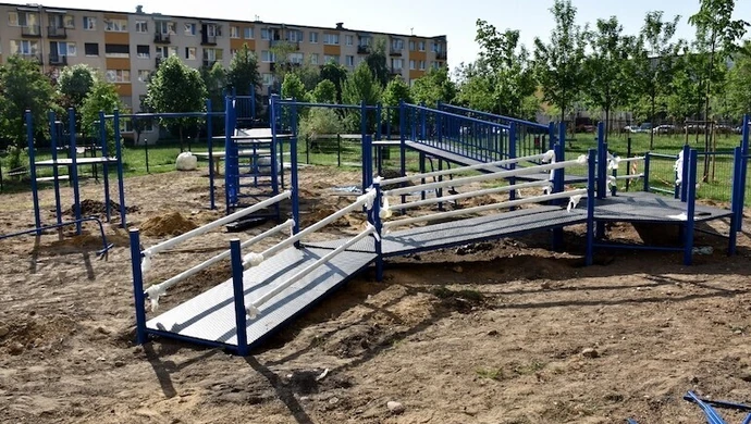 Plac zabaw zyska nową jakość