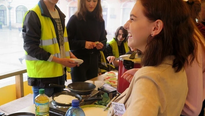 "Drugie śniadanie" w Rynku Trybunalskim [VIDEO]