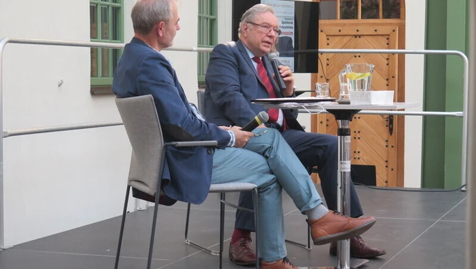 Krzysztof Zanussi na spotkaniu z piotrkowianami