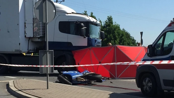 Śmiertelny wypadek  w Piotrkowie