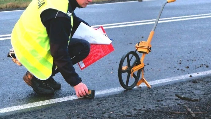 Tragedia na ul. Wolborskiej. Nie żyje rowerzysta 