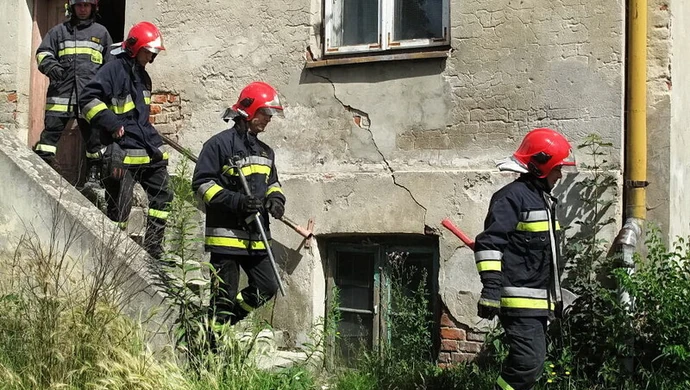 Katastrofa budowlana w kamienicy przy ul. Belzackiej