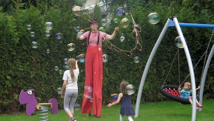 Piknik rodzinny w przedszkolu Happy Kids