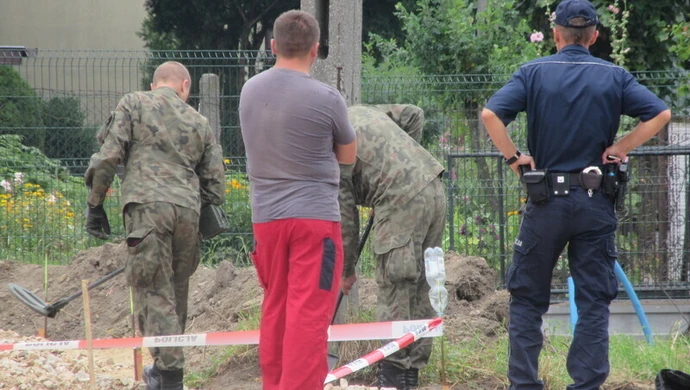 Niebezpieczne znalezisko w Sulejowie