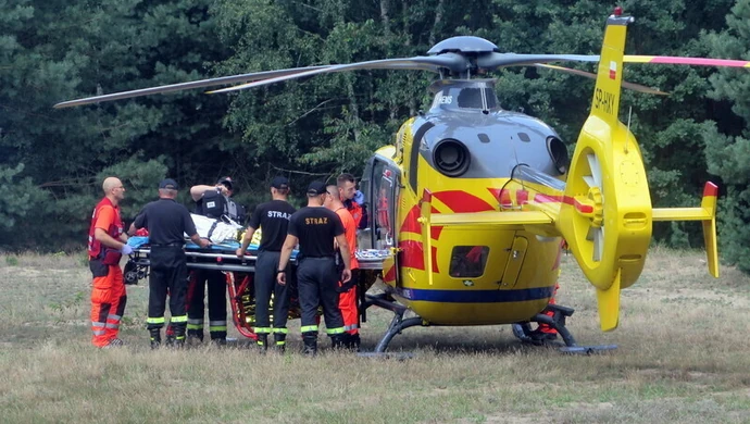 Wybuchła butla z gazem w Barkowicach Mokrych