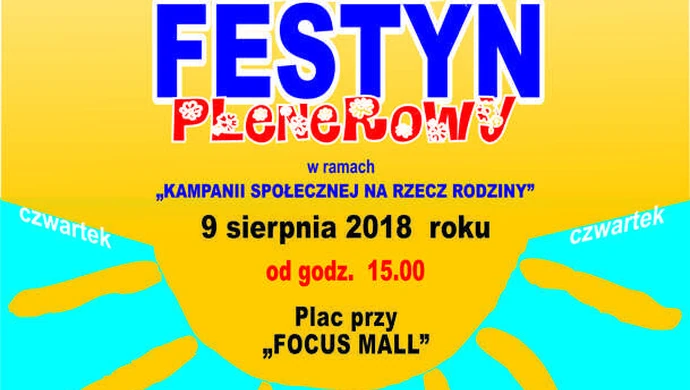 Przed nami kolejny Rodzinny Festyn Plenerowy