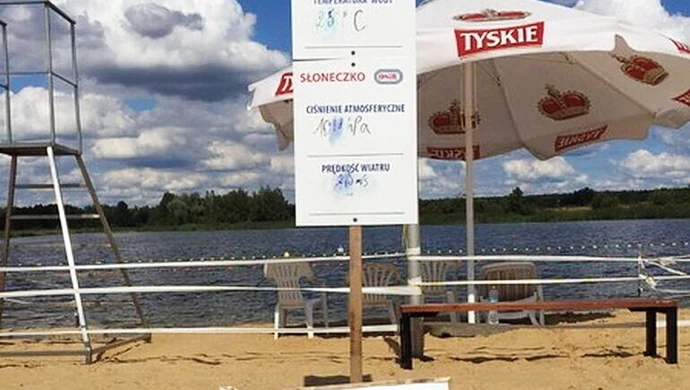 Zakaz kąpieli na Słoneczku! 