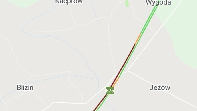 Śmiertelne potrącenie rowerzysty na DK 1