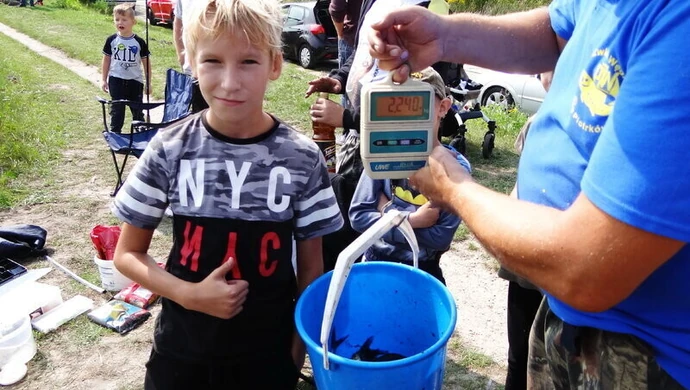 Wędkowali na zakończenie wakacji