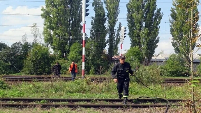 Zwłoki mężczyzny w pobliżu torów