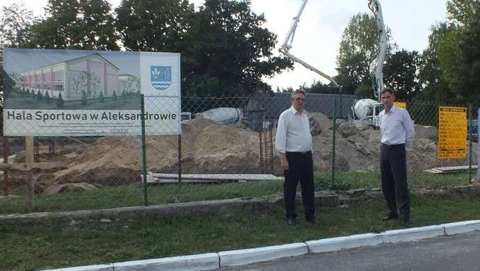 W Aleksandrowie ruszyła budowa sali