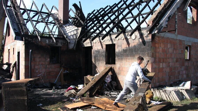 Pożar w Dąbrówce. Rodzina opowiada [AKTUALIZACJA]