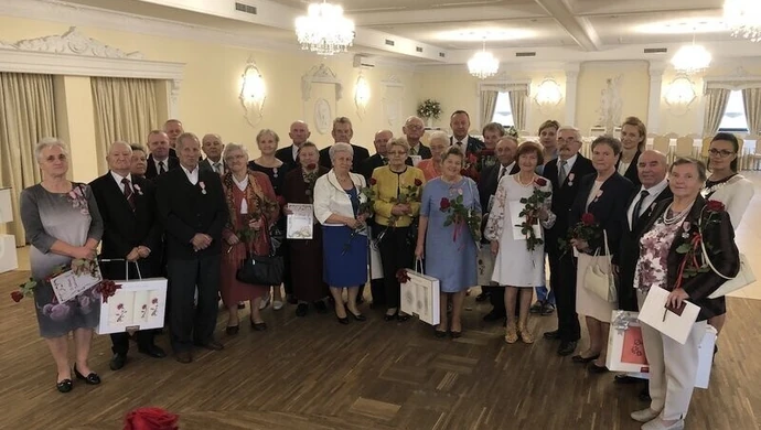 Obchodzili 50-lecie małżeństwa 