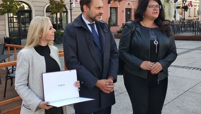 Grzegorz Lorek przedstawił swój pomysł na Piotrków