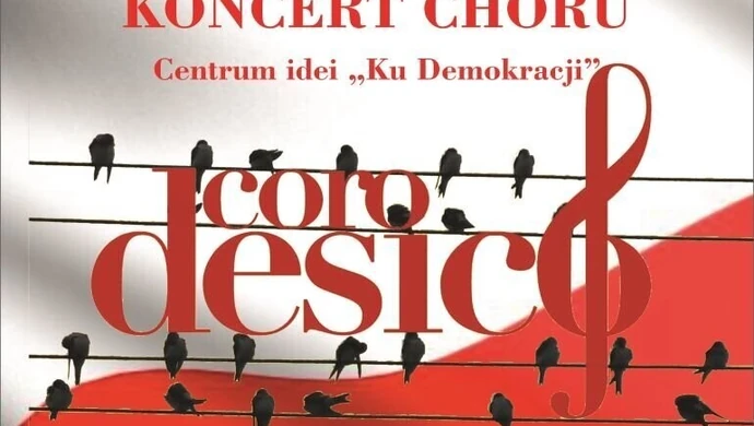 Koncert chóru w Centrum Idei „Ku Demokracji”