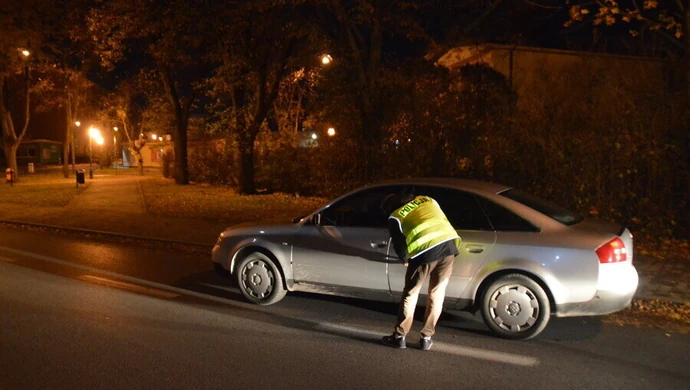 Potrącenie na pasach w Tomaszowie