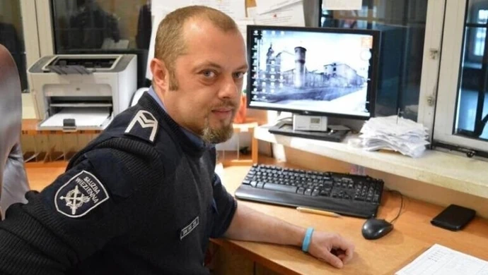 Strażnik więzienny z Piotrkowa kolejny raz uratował życie