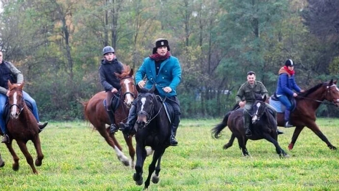 Dogonili lisa. Hubertus w gminie Czarnocin 