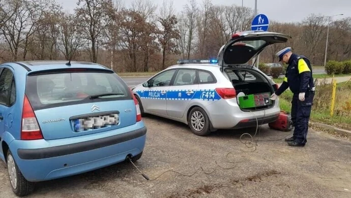 Drogówka też walczy ze smogiem 